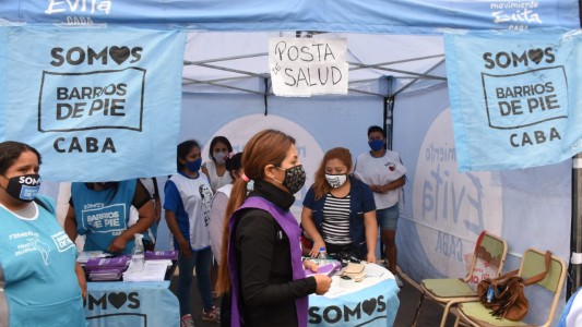 Barrios de Pie inició campaña para la vacunación contra el coronavirus en la ciudad de Buenos Aires