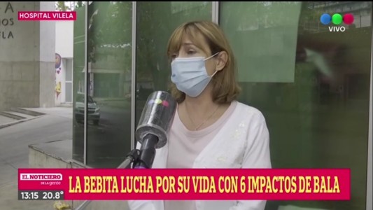 Cómo sigue la beba que fue baleada durante el fin de semana