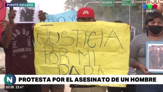 Protesta por el abuso y asesinato de un hombre en Puente Gallego