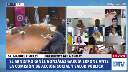 EN VIVO - Ginés González García expone el plan de vacunación del coronavirus