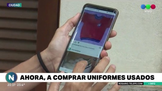 Venden uniformes e indumentaria deportiva usada por internet