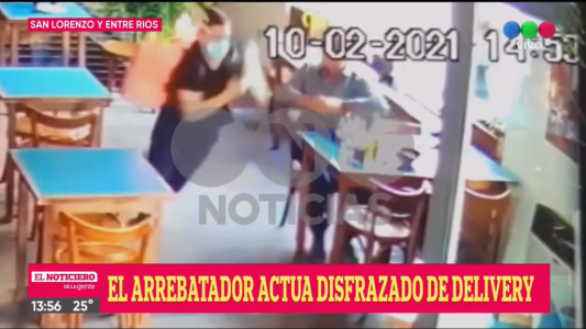 Disfrazado de cadete, robó en un bar céntrico