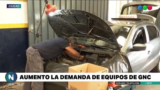 Aumentó la demanda de los equipos de GNC y los talleres no dan abasto