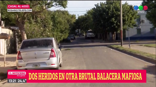 Nueva balacera dejó dos hombres heridos