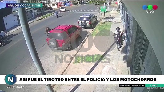 Liberaron al policía que mató al motochorro en zona sur