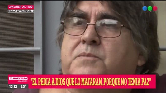 Desgarrador testimonio de un padre tras el crimen de su hijo: "Le pedía a Dios que lo maten porque no tenía paz"