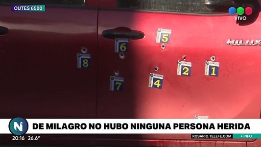 Balacera y milagro en la zona sur: un nene se salvó de milagro