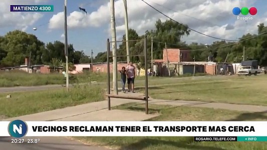 Piden la vuelta del colectivo en Avellaneda Oeste