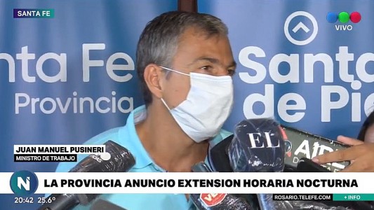 La provincia autorizó la extensión del horario laboral de bares y restaurantes