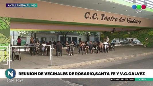 Vecinales se juntaron para luchar contra la inseguridad