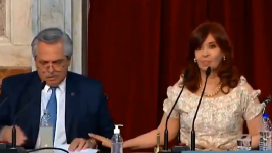 El gesto de Cristina sobre Alberto que generó polémica en el inicio de las sesiones ordinarias