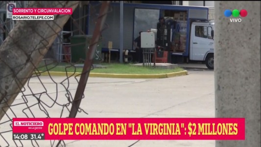Golpe comando: robaron cerca de $2 millones de la planta de La Virginia