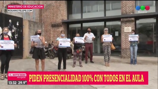 Padres piden por la presencialidad total en las escuelas