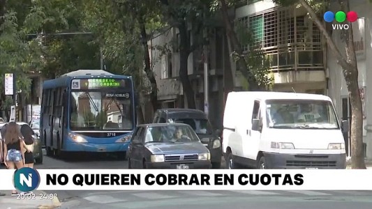 Los choferes de colectivos urbanos en alerta