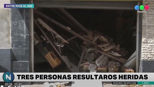 Derrumbe con heridos en una verdulería del microcentro