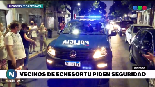 Vecinos de Echesortu pidieron por más seguridad