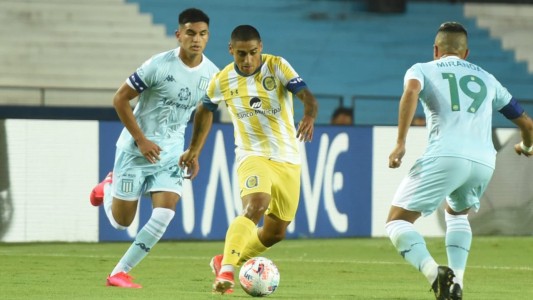 Rosario Central y Racing juegan en Avellaneda