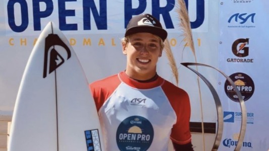 Franco Radziunas, la nueva joya argentina del surf que ya les gana a los mejores
