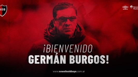 Germán Burgos es el nuevo entrenador de Newell's