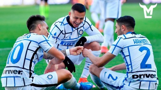 Con Lautaro, Inter se tira "de cabeza" al campeonato italiano