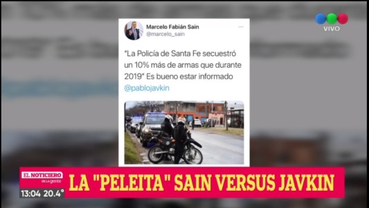 La "Peleita" Sain versus Javkin