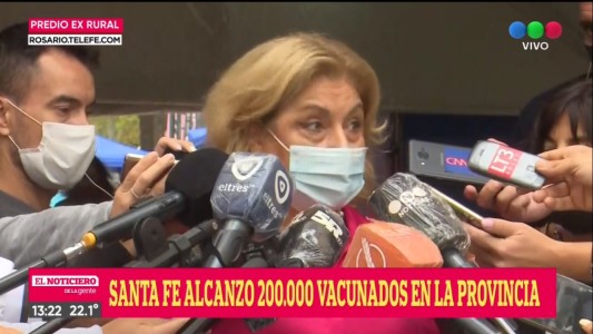 Martorano: "La provincia ya superó las 200 mil dosis aplicadas"
