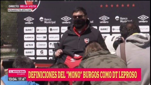 En vivo: primera conferencia de prensa de Germán Burgos como DT de Newell´s