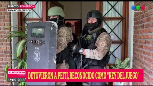 Así detuvieron a Leonardo Peiti en su casa en Fisherton