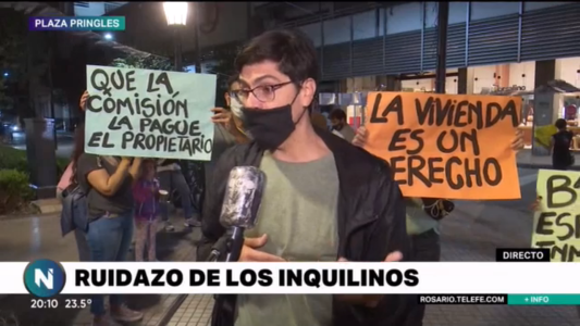 Rosario se sumó al "ruidazo" para que se prorrogue el congelamiento de alquileres