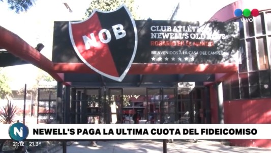 Newell's paga la última cuota del fideicomiso y deja atrás la herencia de López
