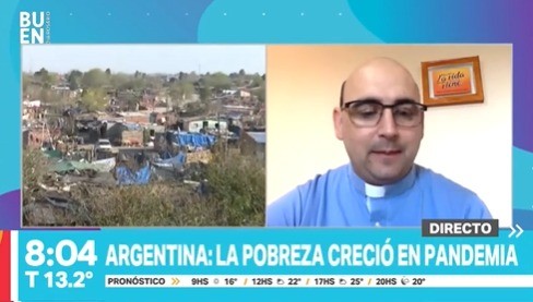 Padre Belay: “Es un gran desafío volver a generar compromiso por el más vulnerable y la cultura de trabajo”