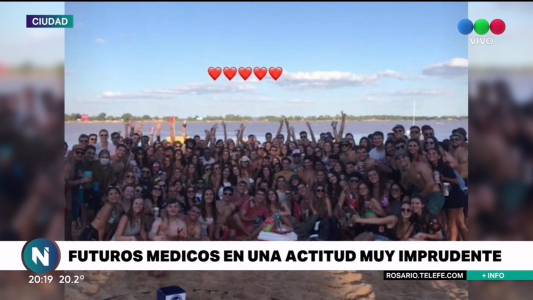 Escandalosa "bajada" de estudiantes de medicina