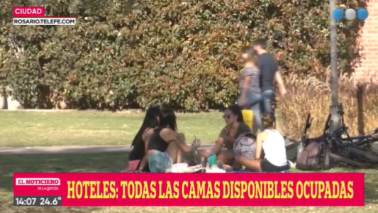 Hoteles a pleno en Rosario