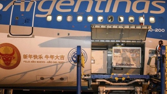 Llega el undécimo vuelo con vacunas Sputnik V