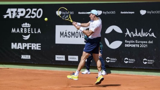 Delbonis y Bagnis fueron eliminados en el abierto de Marbella