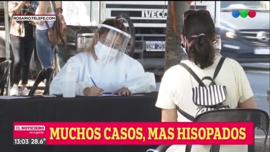 Aumento un 50 por ciento la cantidad de personas que se van a hisopar en Balcarce y el Río