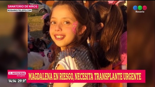 Una nena de 12 años espera un transplante de hígado