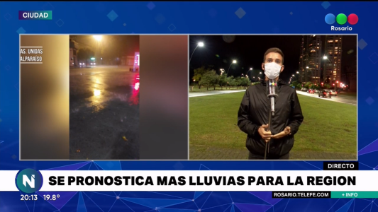 Lo peor no pasó: se pronostican más de 100 milímetros en las próximas horas