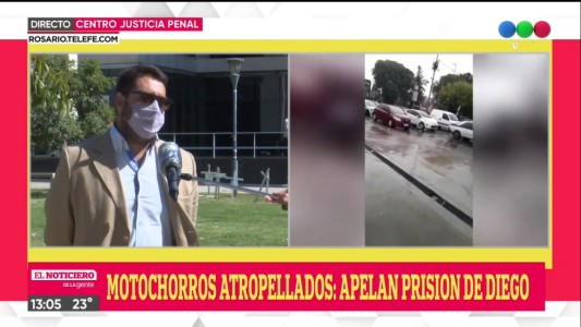 Motochorros atropellados: apelan la prisión preventiva de Diego