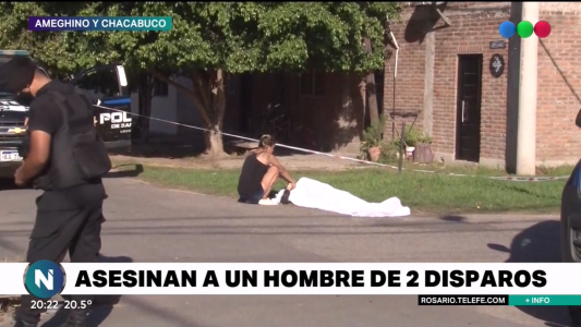 Caminaba con la novia, aparecieron sicarios en moto y le metieron dos tiros en el pecho