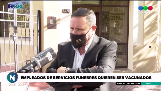 Amenaza de paro del sector fúnebre, que pide prioridad en la vacunación