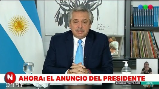 Coronavirus: el presidente suspendió clases presenciales y actividades nocturnas en el AMBA