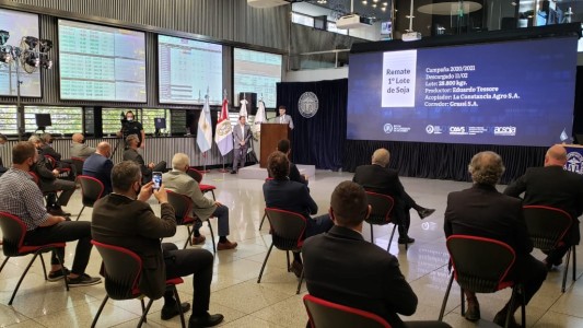 El Primer lote de soja de la campaña 2020/21 se vendió en $51.500 la tonelada