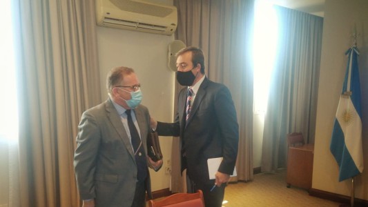 Lagna se reunió con Martin Soria, Ministro de Justicia de la Nación