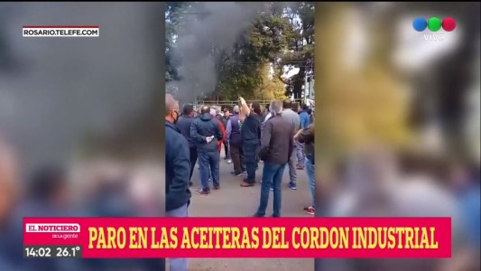 Paro de aceiteros en todas las fábricas de la región