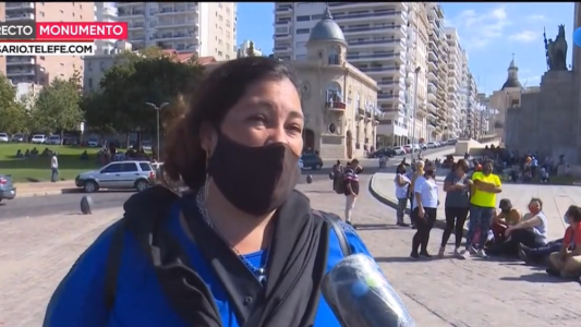 Polentazo en el Monumento para protestar contra la inflaciónv