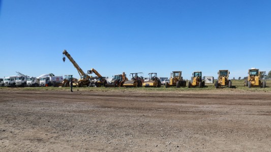 Se anunció el inicio formal de la construcción de la autopista de la ruta 33, entre Rufino y San Eduardo
