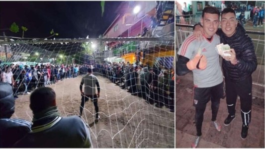 Video: Alan Díaz atajando penales por plata en Villa Oculta