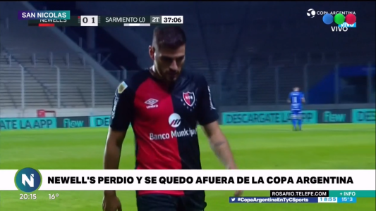 Newell's se despidió de Copa Argentina y el Mono Burgos se fue sin hablar