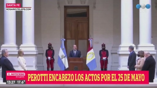 "Es momento de cuidarnos para garantizar el futuro" afirmó Perotti